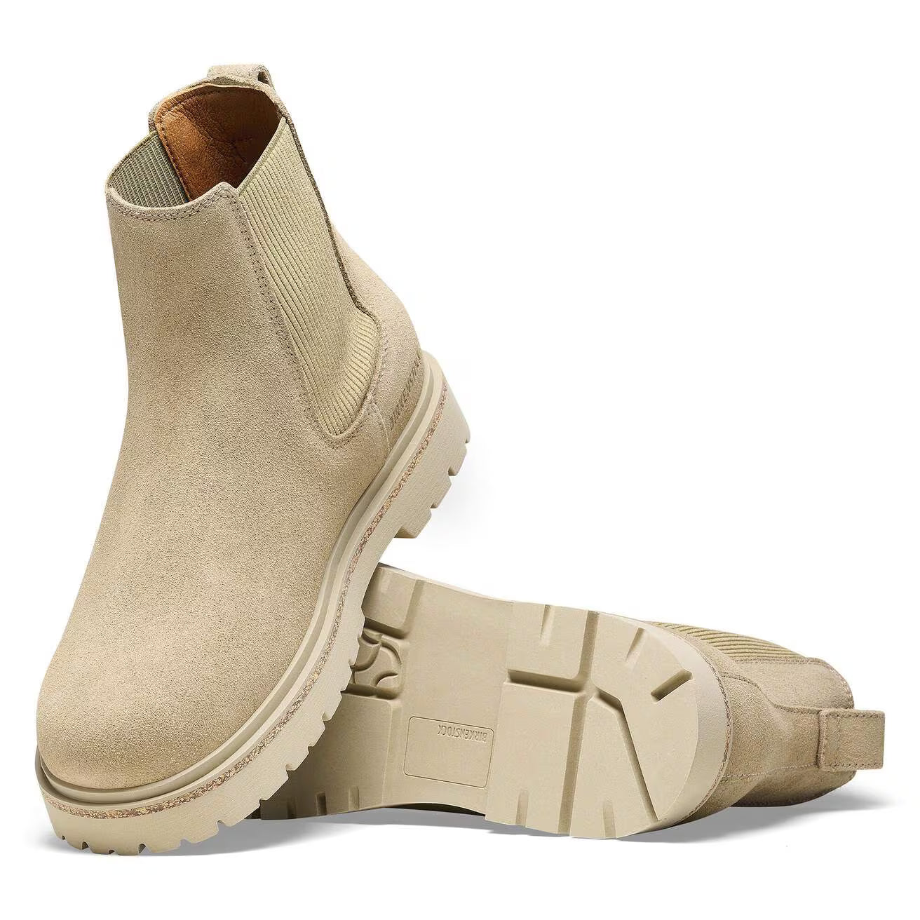 BIRKENSTOCK - Boots HIGHWOOD Suède - Taupe