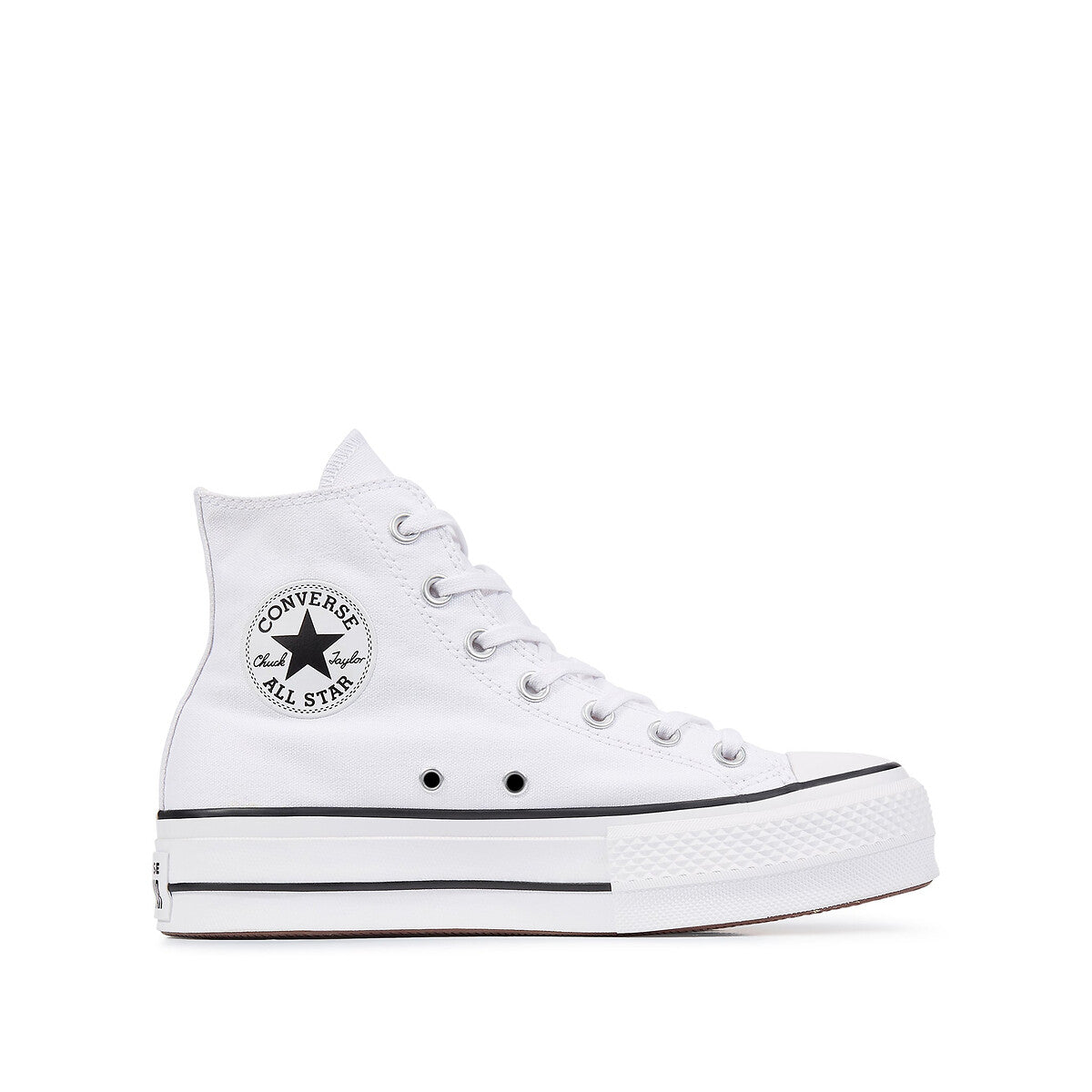 CONVERSE - Sneakers HIGH PLATEFORME - Blanc