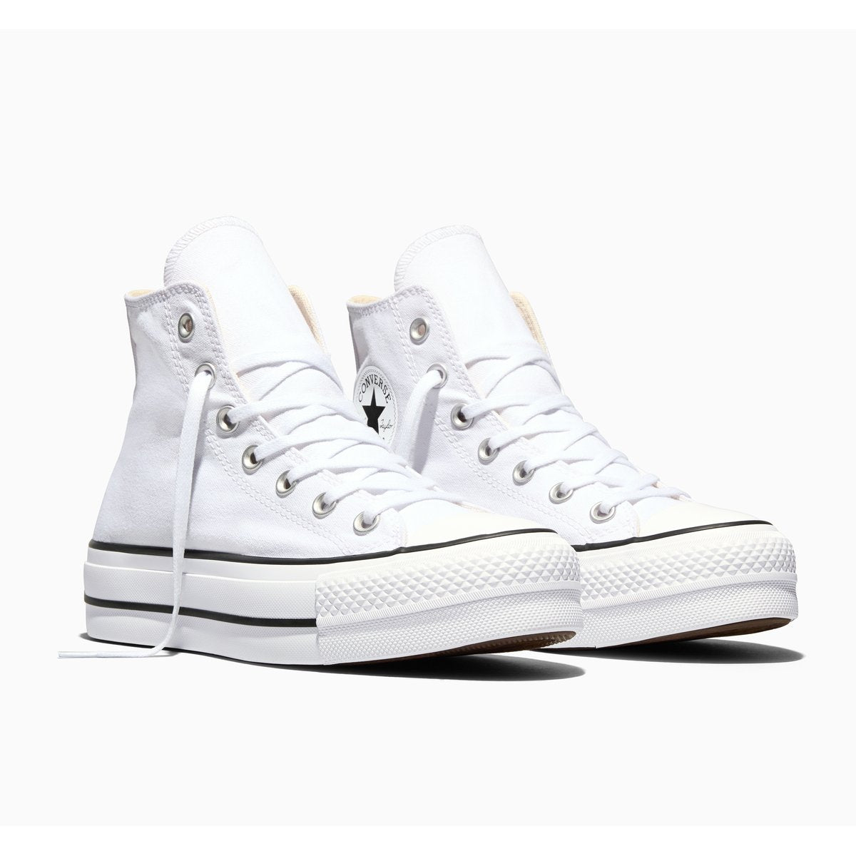 CONVERSE - Sneakers HIGH PLATEFORME - Blanc