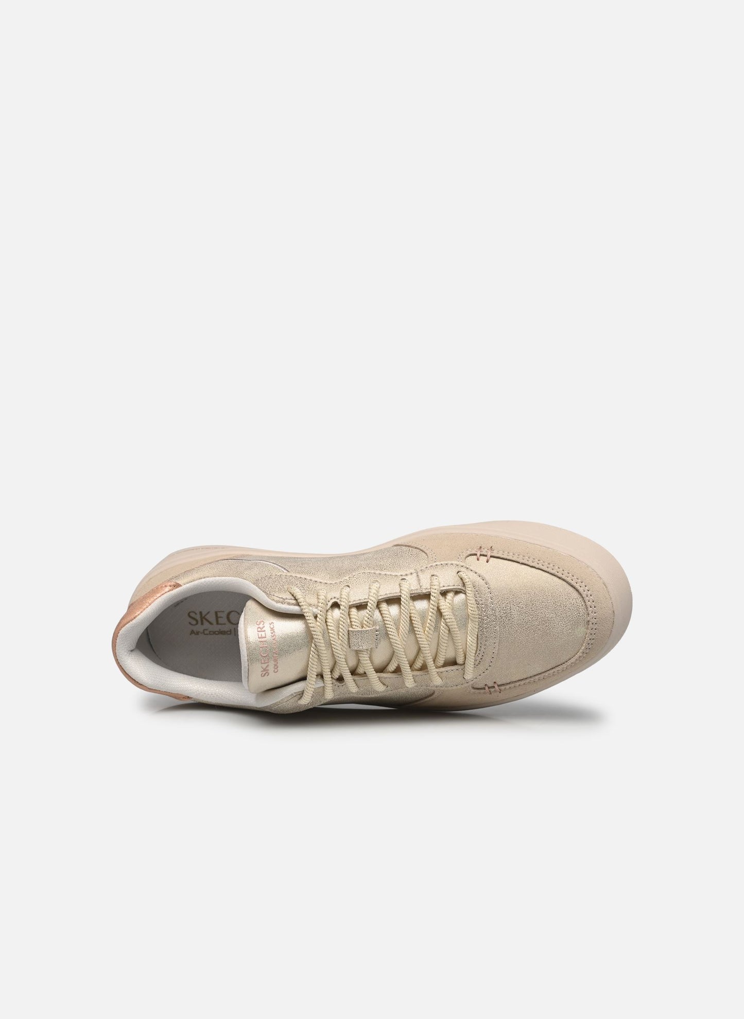 SKECHERS - Basket HILAND - Doré