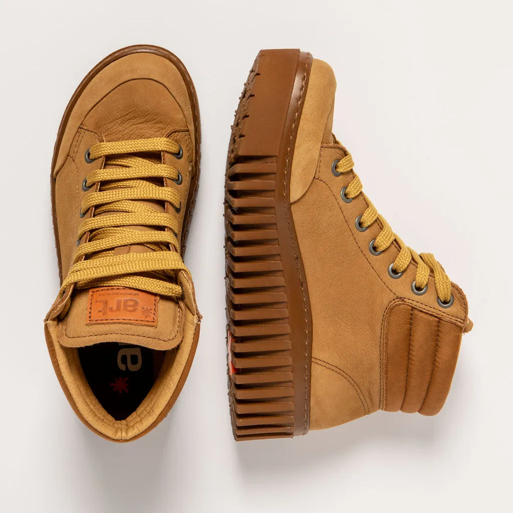 ART COMPANY - Basket Brighton - Nubuck - Karamel
