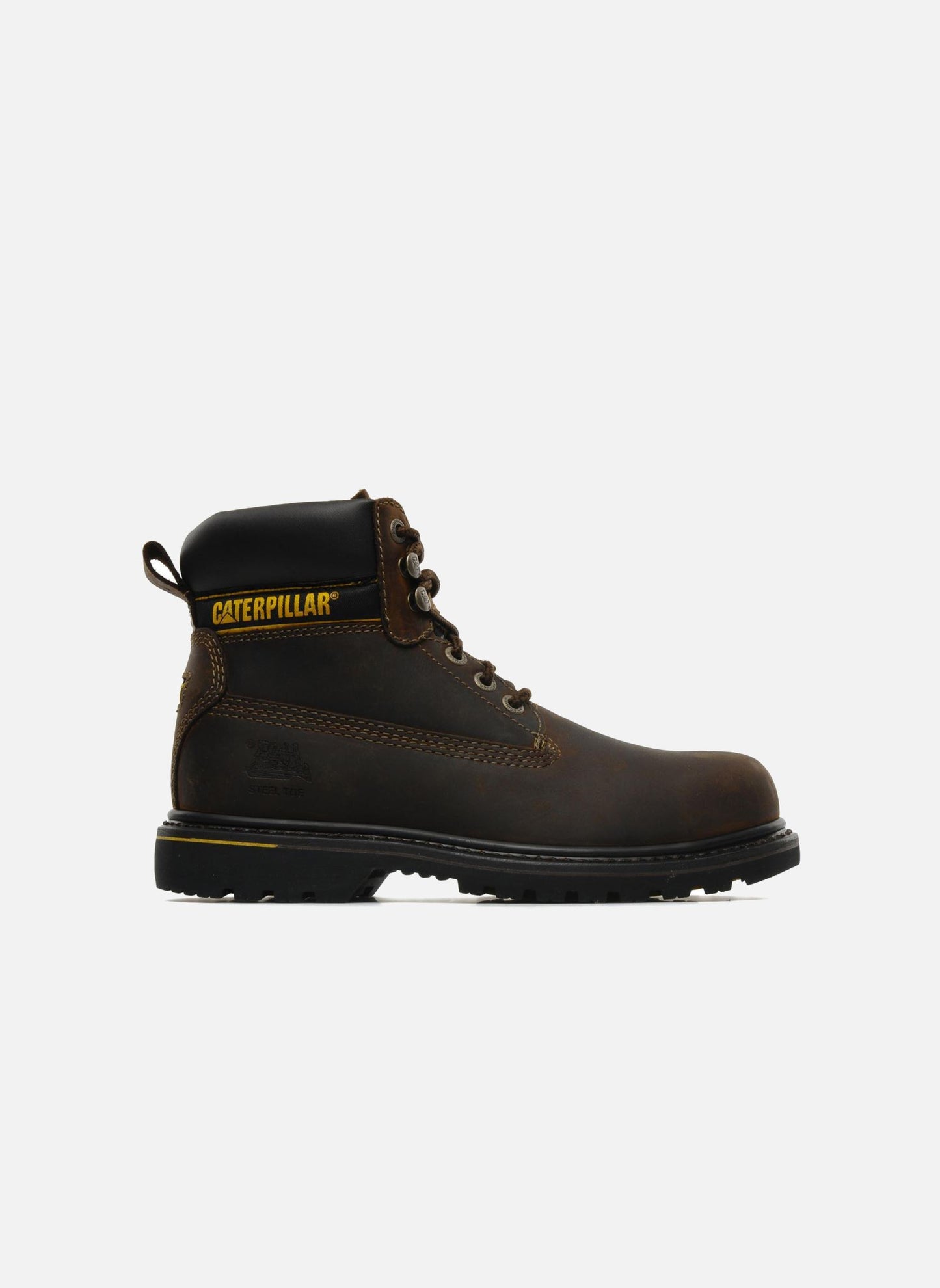 CATERPILLAR - Bottines à lacets HOLTON - Marron foncé