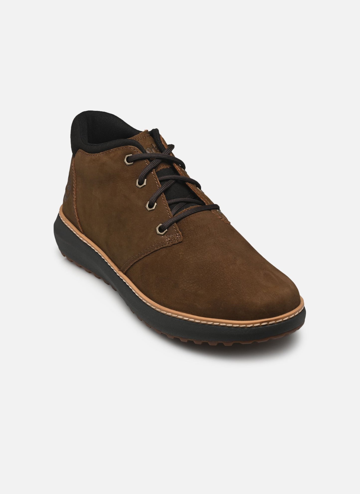TIMBERLAND - Chaussures à lacets HUDSON ROAD MID - Maron foncé
