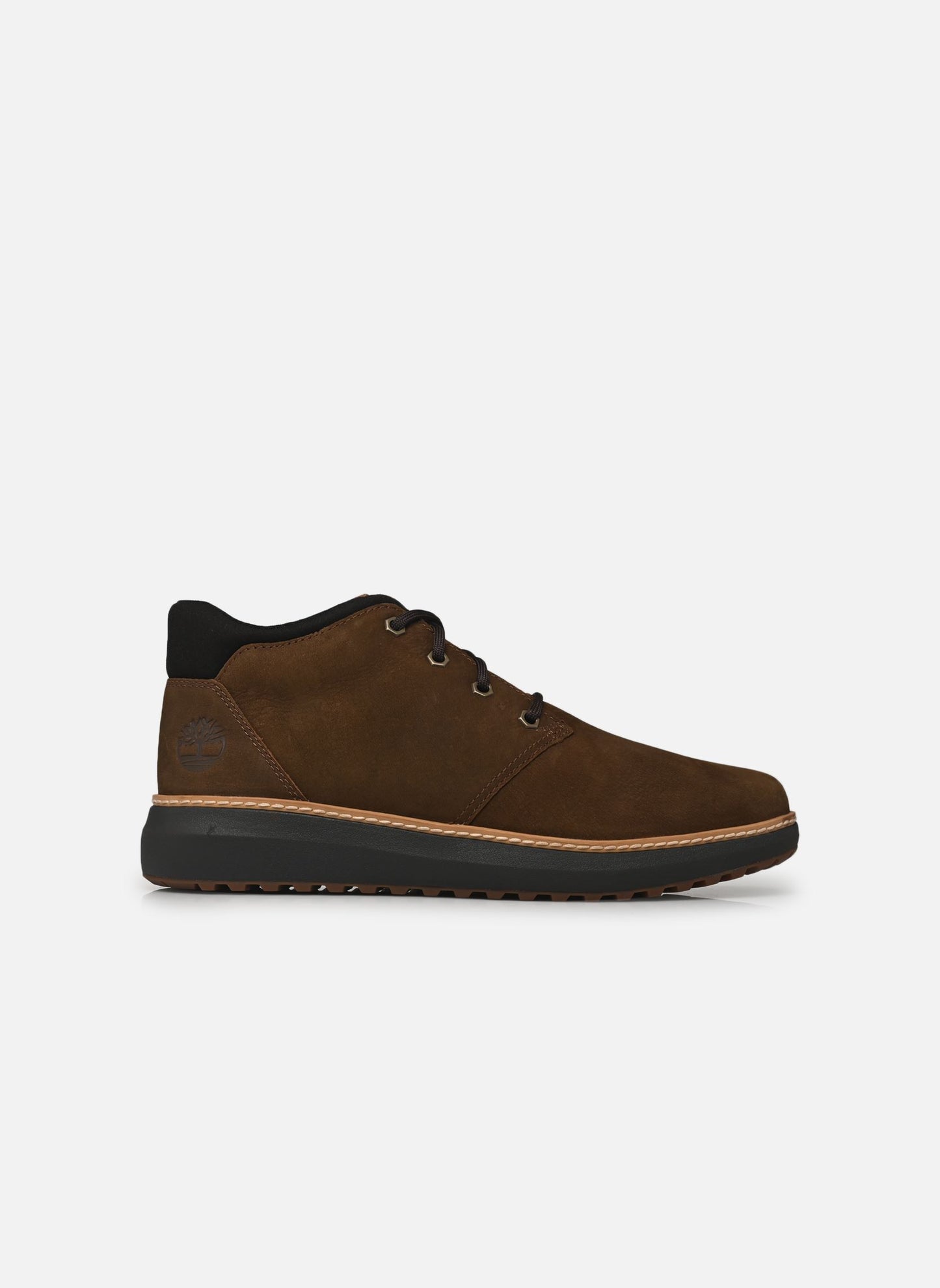 TIMBERLAND - Chaussures à lacets HUDSON ROAD MID - Maron foncé