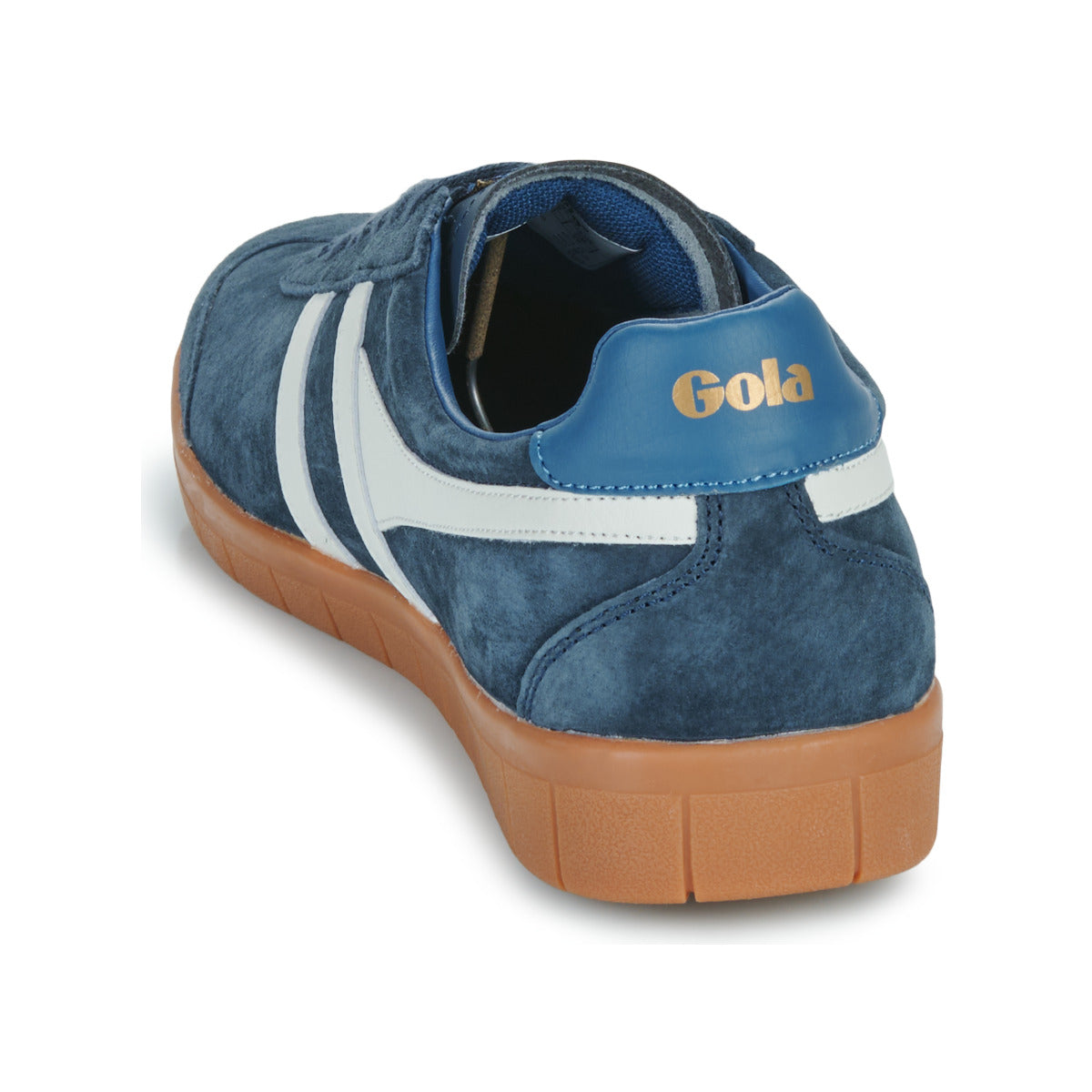 GOLA - Basket HURRICANE - Daim - Navy/Bleu