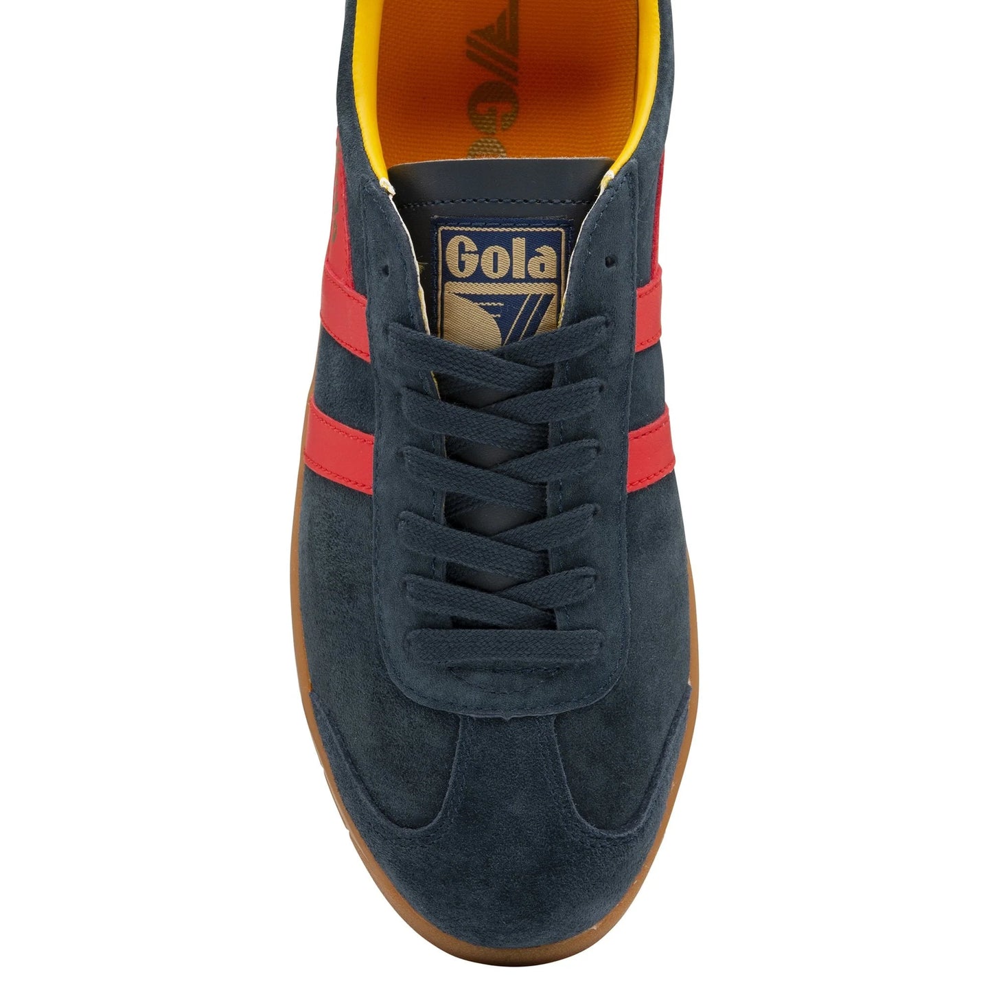 GOLA - Basket HURRICANE - Daim - Navy/Sun/Red