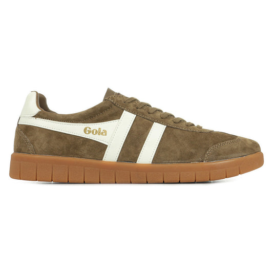 GOLA - Basket HURRICANE - Daim - Tobacco/Off white