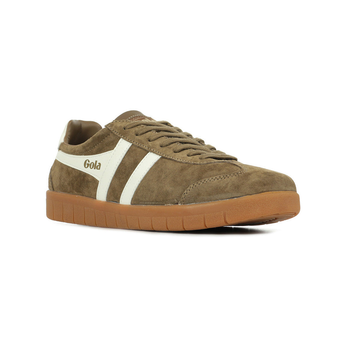 GOLA - Basket HURRICANE - Daim - Tobacco/Off white