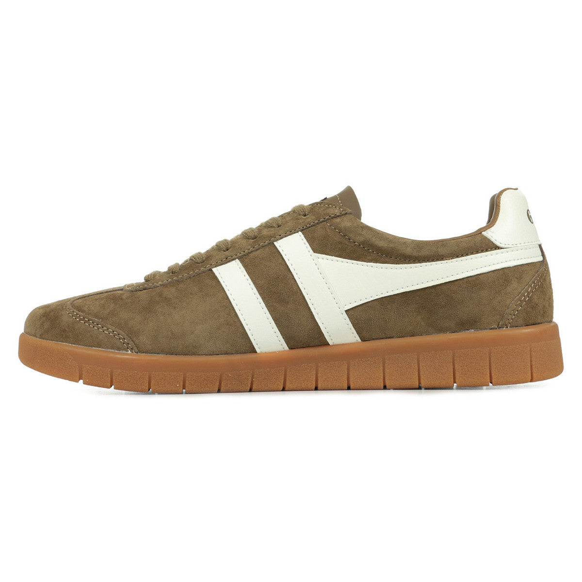 GOLA - Basket HURRICANE - Daim - Tobacco/Off white
