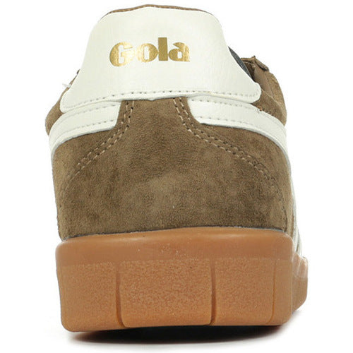 GOLA - Basket HURRICANE - Daim - Tobacco/Off white