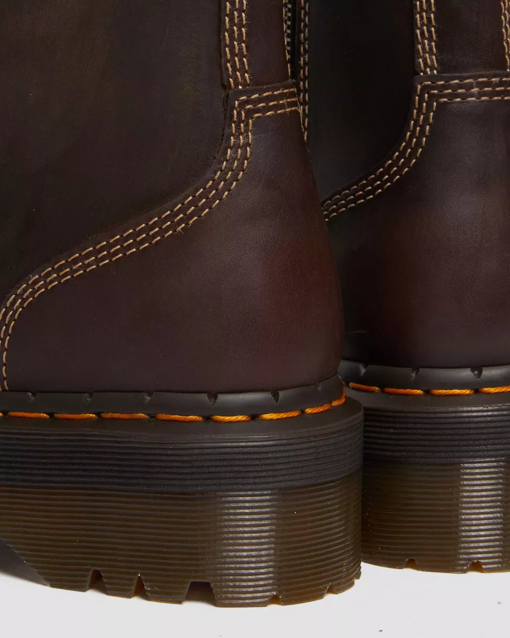 DR. MARTENS - Bottines JADON ARC Crazy Horse - Marron