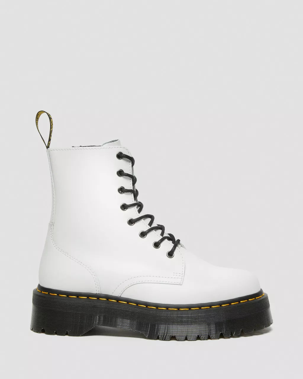 DR. MARTENS - Bottines JADON - Cuir smooth - Blanc