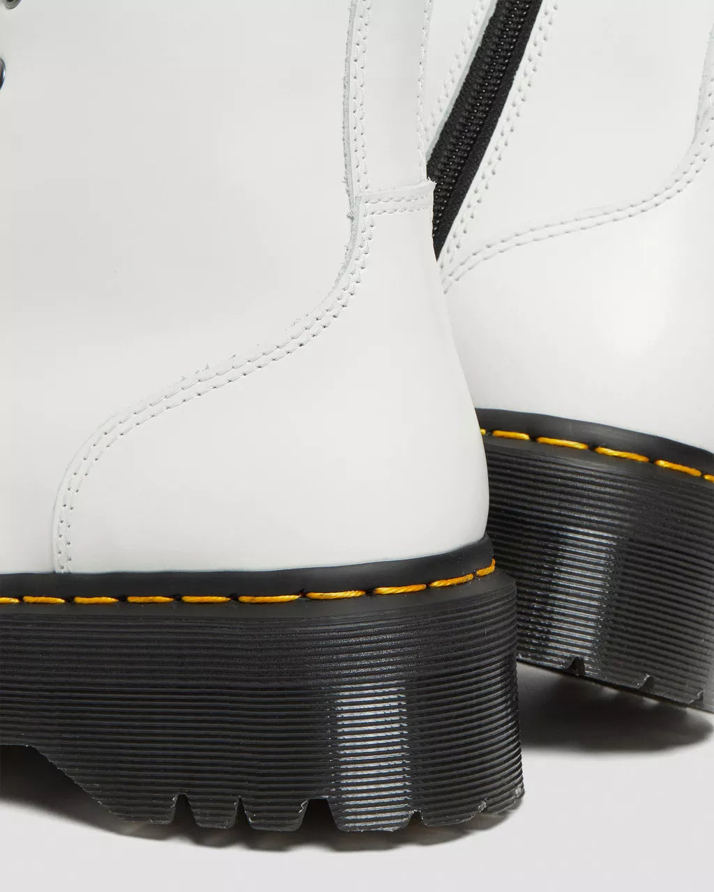 DR. MARTENS - Bottines JADON - Cuir smooth - Blanc