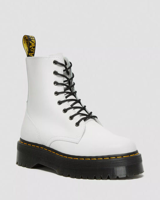 DR. MARTENS - Bottines JADON - Cuir smooth - Blanc
