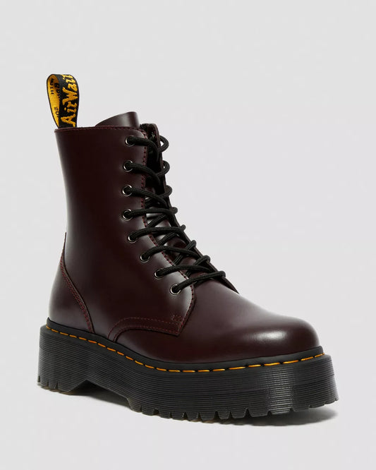DR. MARTENS - Bottines JADON - Cuir smooth - Bordeaux