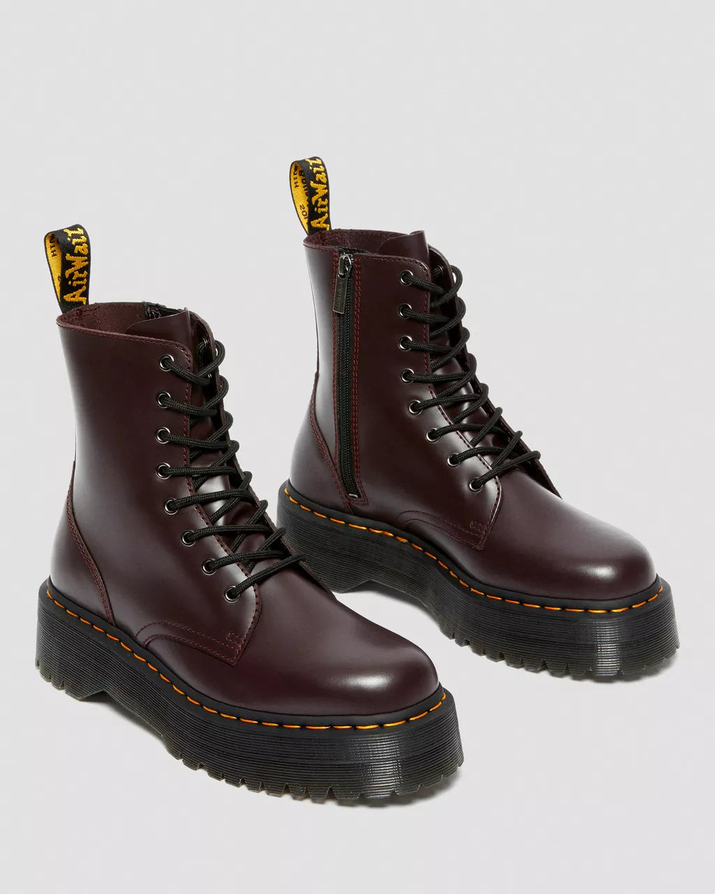 DR. MARTENS - Bottines JADON - Cuir smooth - Bordeaux