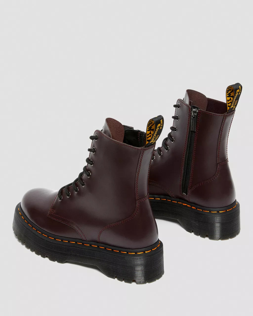 DR. MARTENS - Bottines JADON - Cuir smooth - Bordeaux