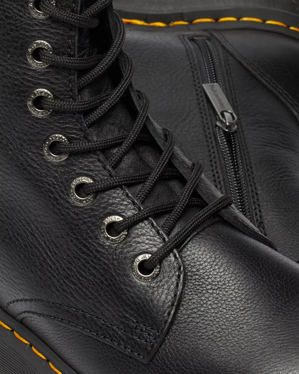 DR. MARTENS - Bottines JADON III - Cuir Pisa - Noir