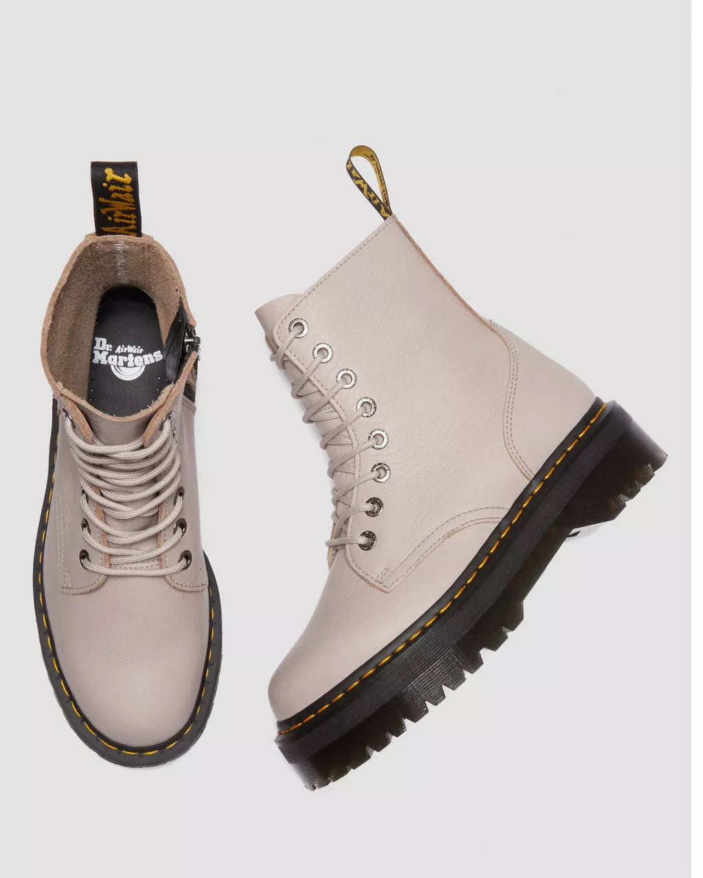 DR. MARTENS - Bottines JADON III PISA - Taupe