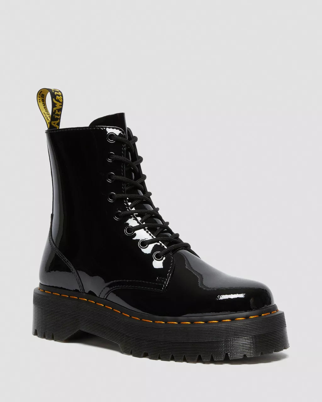 DR. MARTENS - Bottines JADON - Cuir verni - Noir