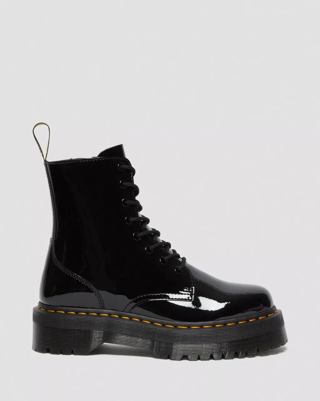 DR. MARTENS - Bottines JADON - Cuir verni - Noir