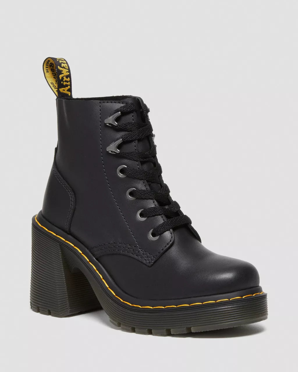 DR. MARTENS - Bottines JESY - Cuir Sendal - Noir