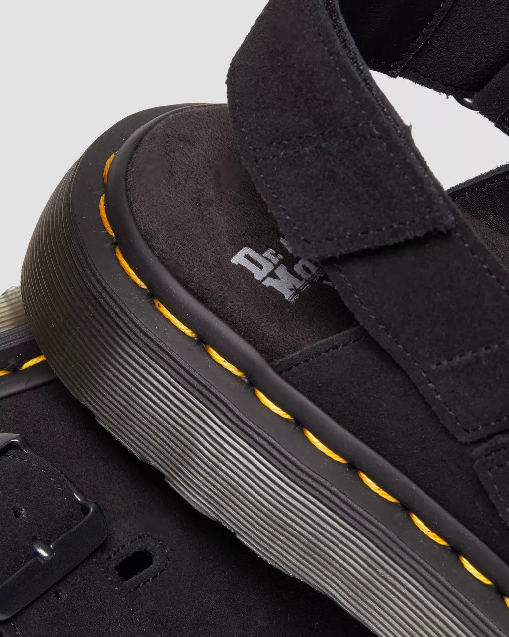 DR. MARTENS - Mules JORGE II - Suédé - Noir