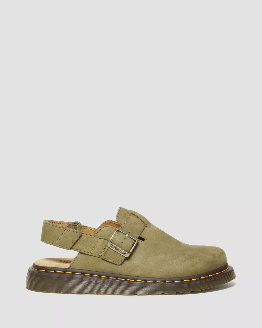 DR. MARTENS - Mules JORGE II - Nubuck - Olive