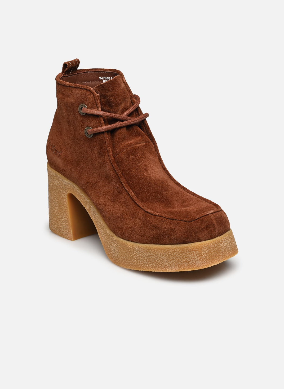 KICKERS - Bottines à talons KICK CLAIRE - Marron