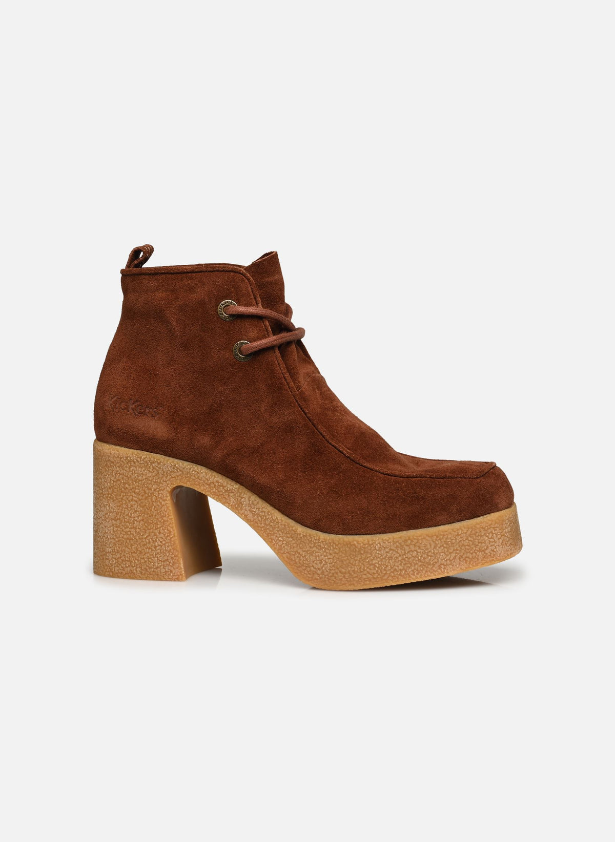 KICKERS - Bottines à talons KICK CLAIRE - Marron