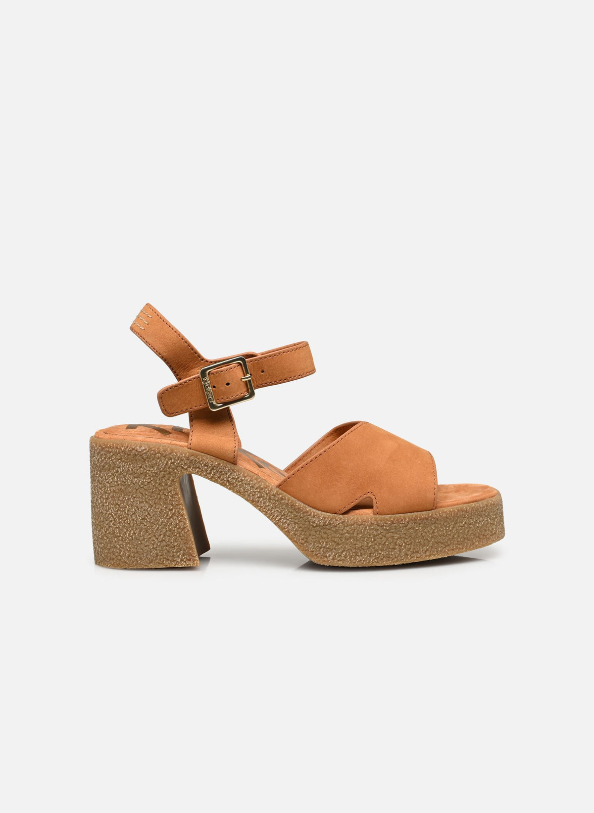 KICKERS - Sandales compensées KICK CONSTANCE - Orange brique