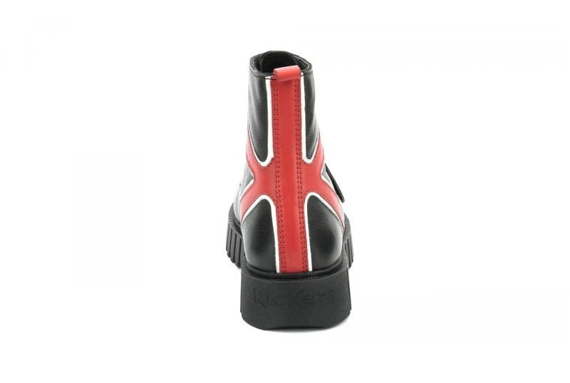 KICKERS - Bottines KICK FABULOUS - Noir/rouge