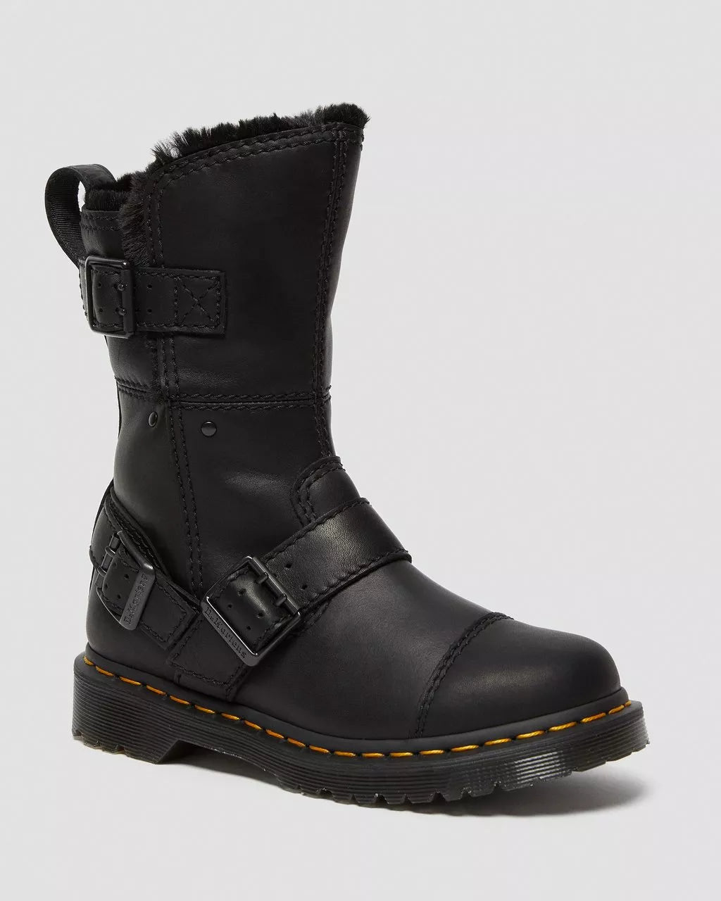 DR. MARTENS - Bottes KRISTY fourrée - Noir