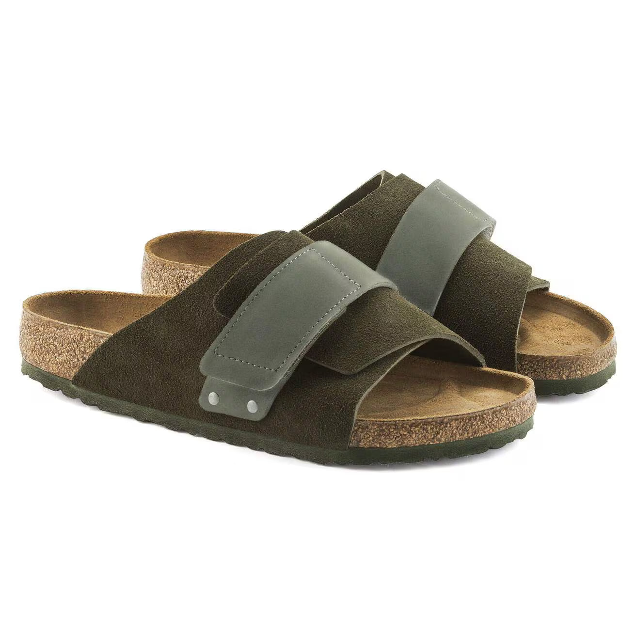 BIRKENSTOCK - Mule KYOTO - Suède - Thym