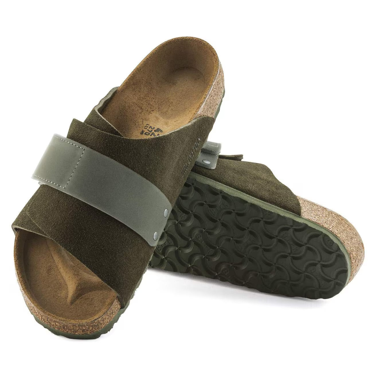 BIRKENSTOCK - Mule KYOTO - Suède - Thym