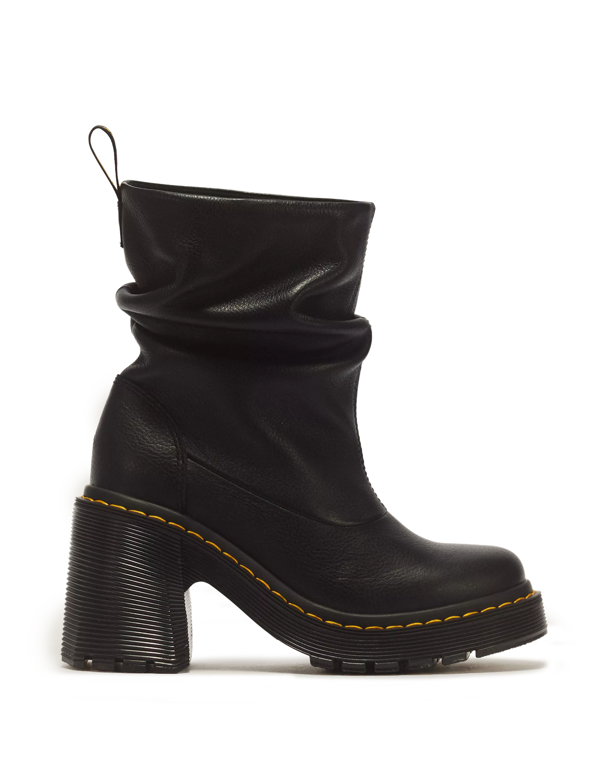 DR. MARTENS - Bottine KASEY LO - Cuir Virginia - Noir
