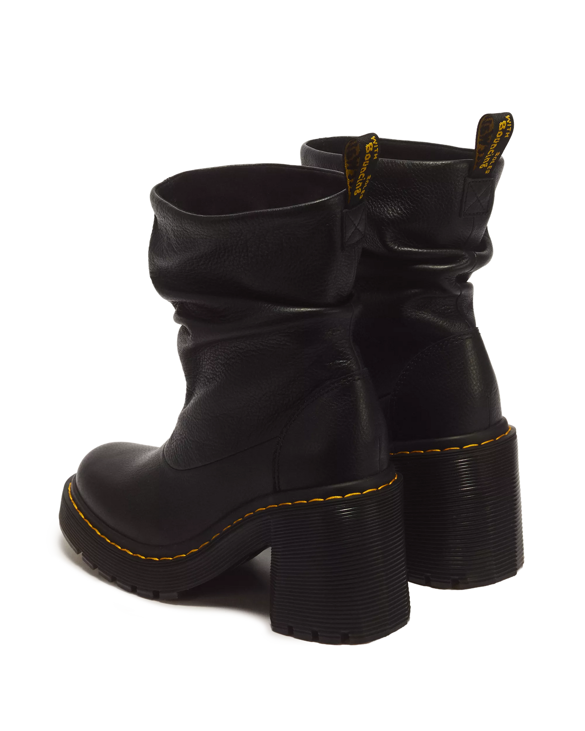 DR. MARTENS - Bottine KASEY LO - Cuir Virginia - Noir