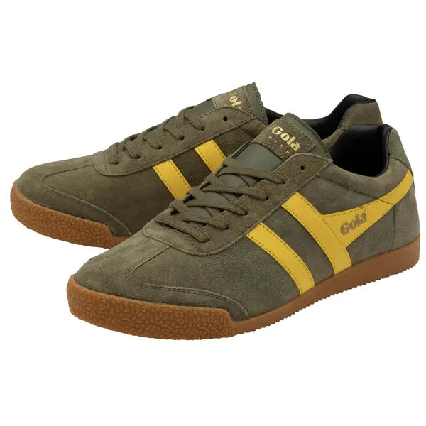 GOLA - Basket HARRIER - Daim - Khaki/Sun/Black