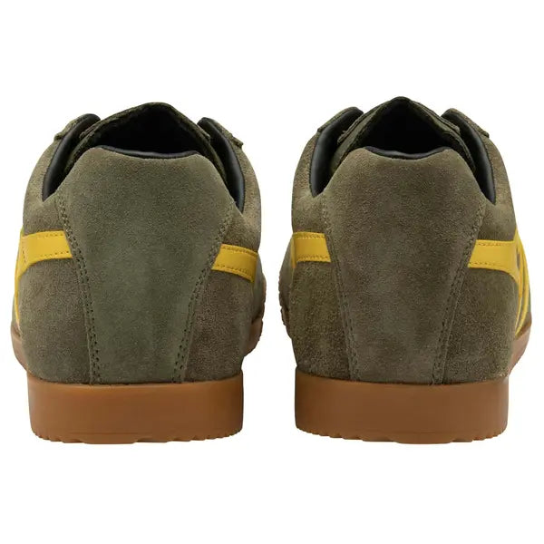 GOLA - Basket HARRIER - Daim - Khaki/Sun/Black