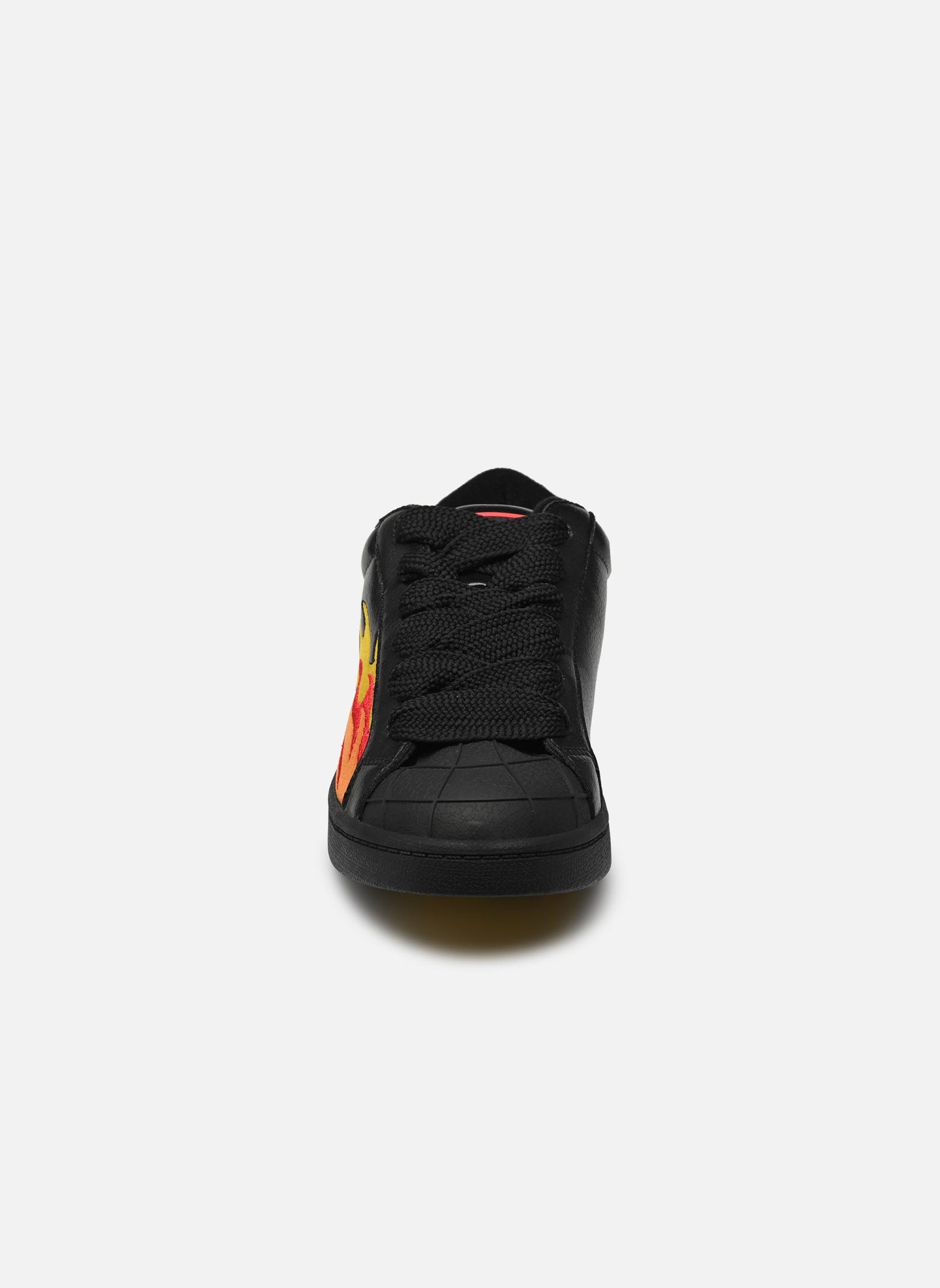 BUFFALO - Sneakers LIBERTY Flammes - Vegan - Noir/Orange