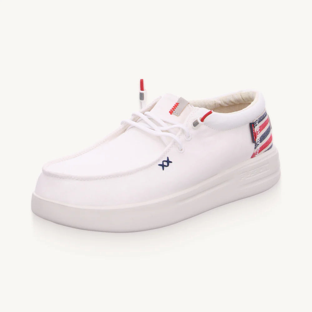 FUSION - Chaussures à lacets LILY - Blanc