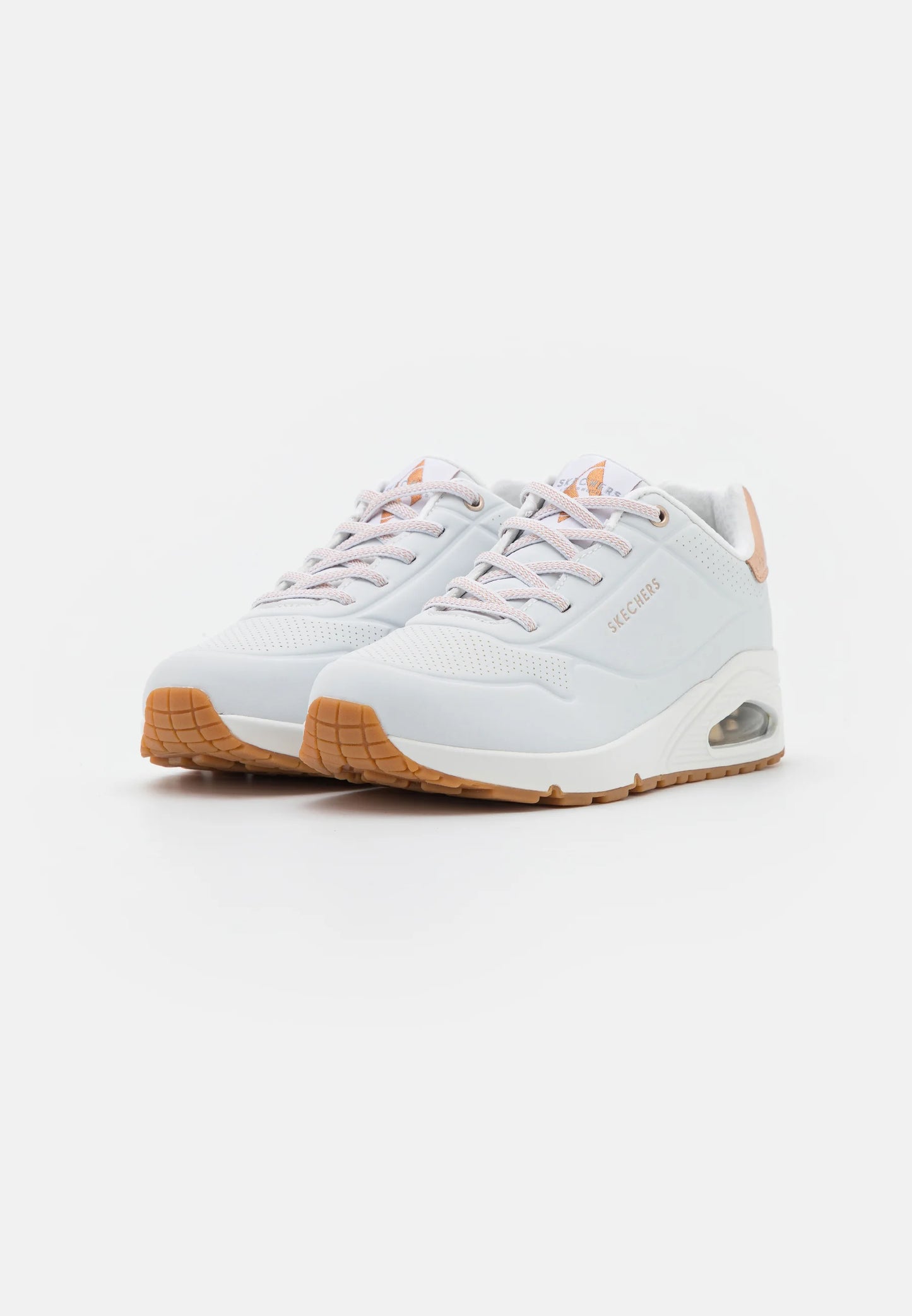 SKECHERS - Basket LOVING LOVE - White/rose gold