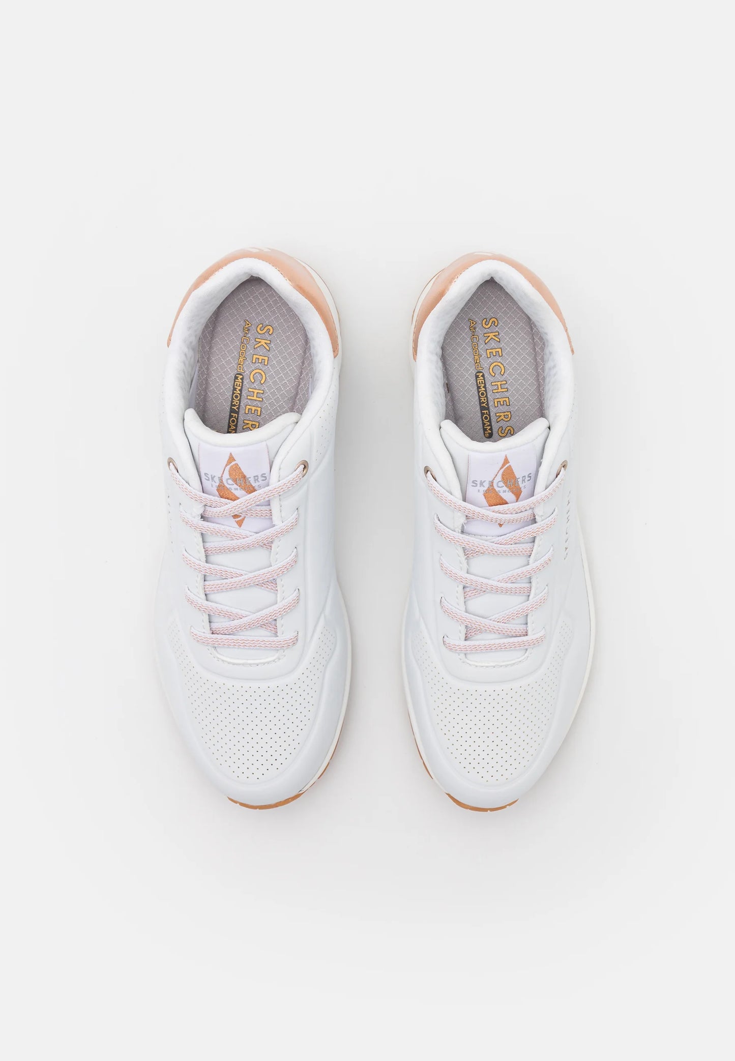 SKECHERS - Basket LOVING LOVE - White/rose gold