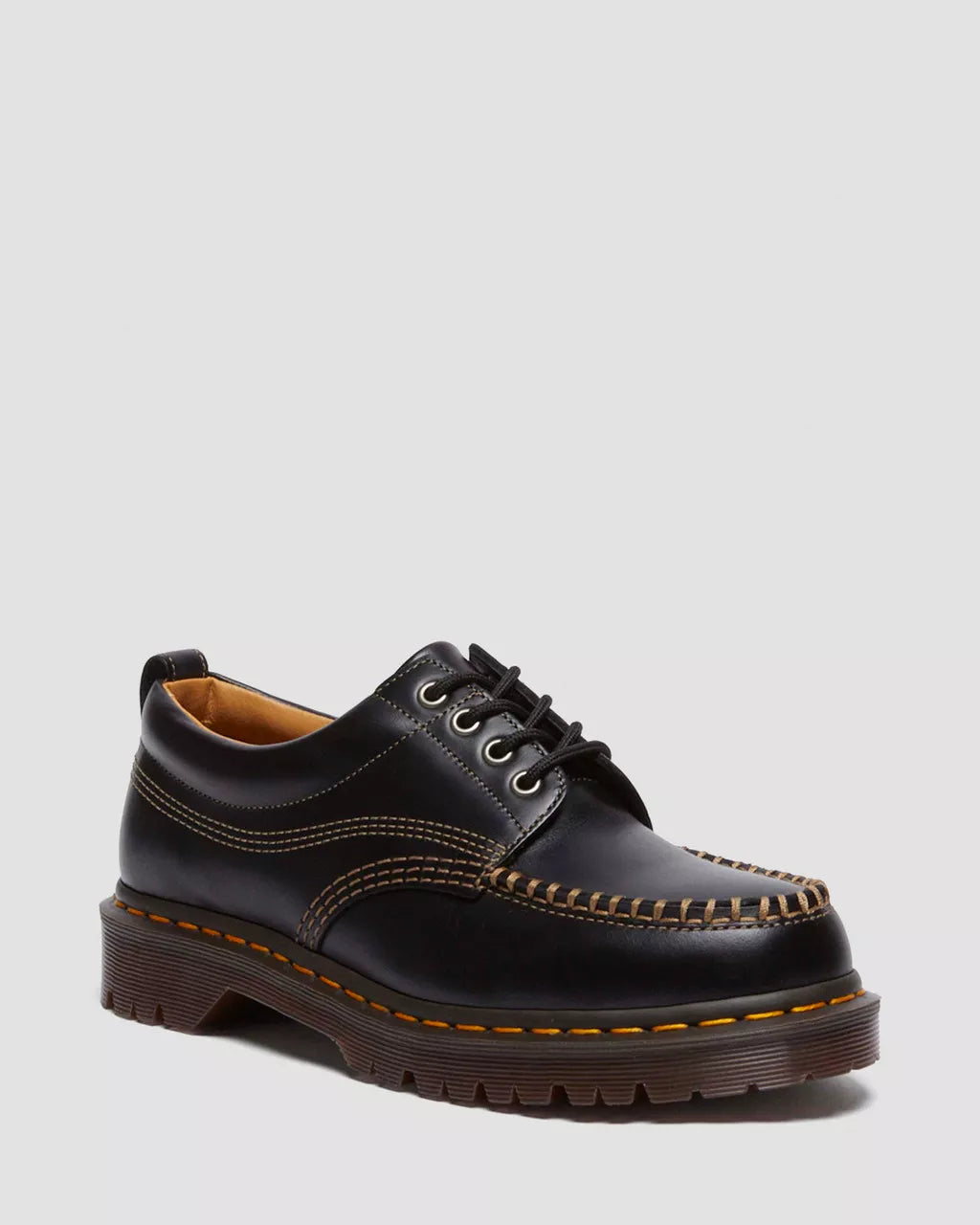 DR. MARTENS - Chaussures à lacets LOWELL - Noir