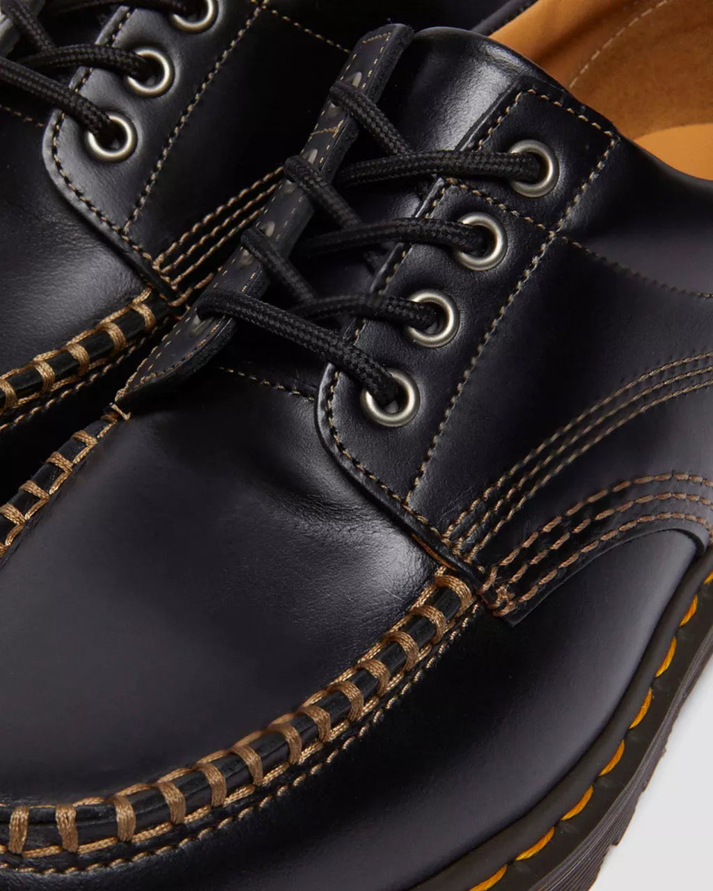 DR. MARTENS - Chaussures à lacets LOWELL - Noir