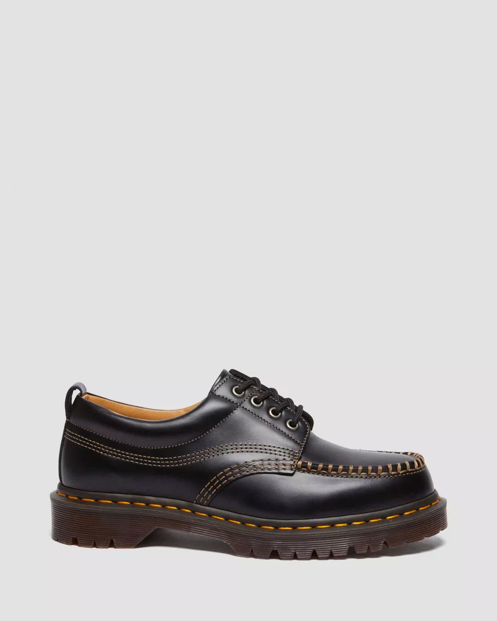 DR. MARTENS - Chaussures à lacets LOWELL - Noir