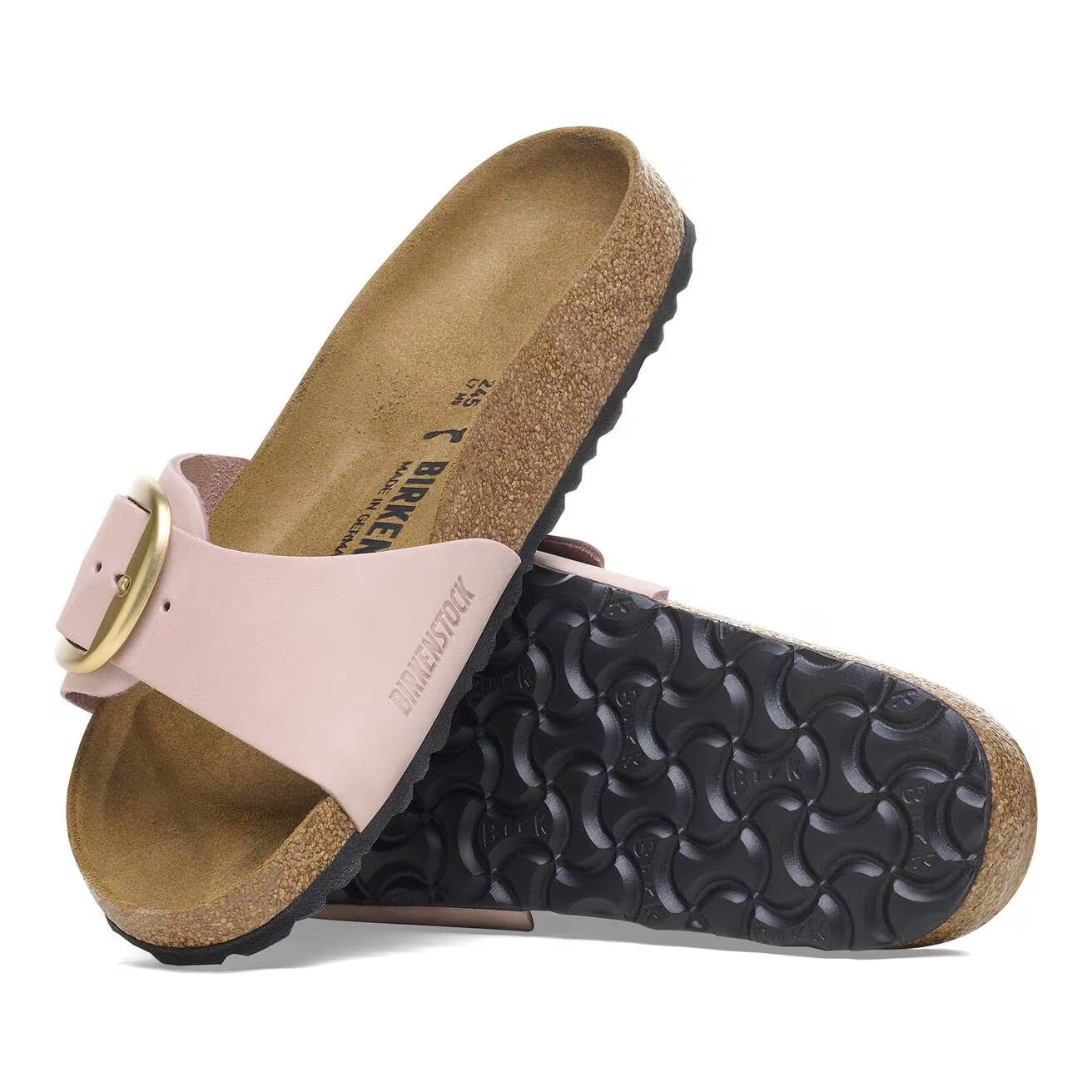 BIRKENSTOCK - Mule MADRID - Grosse boucle - Nubuck - Soft pink