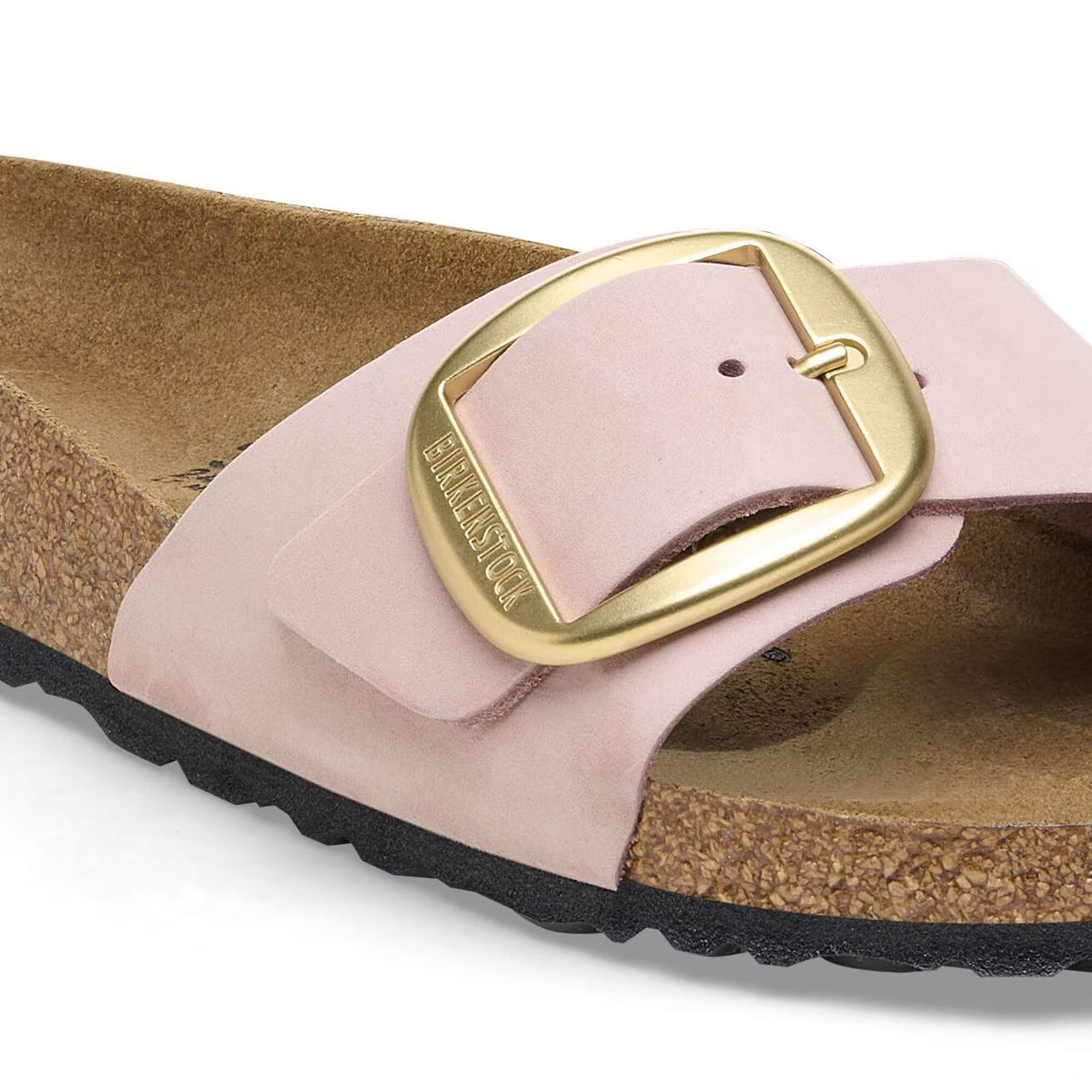 BIRKENSTOCK - Mule MADRID - Grosse boucle - Nubuck - Soft pink