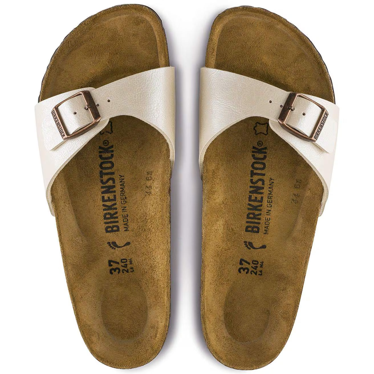 BIRKENSTOCK - Mule MADRID - Graceful pearl white