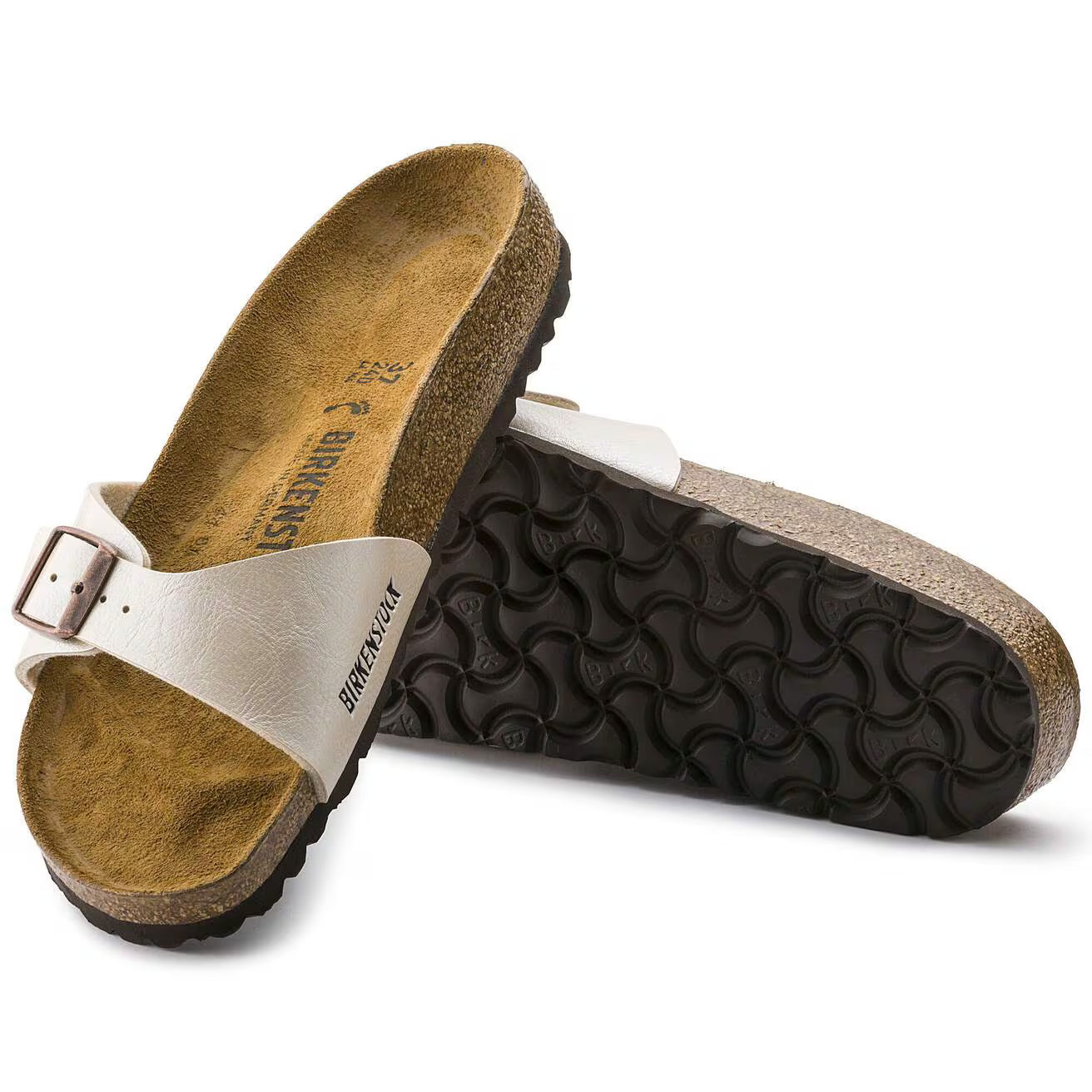 BIRKENSTOCK - Mule MADRID - Graceful pearl white